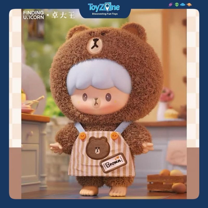  Mô hình Blind box Móc khóa Gấu bông zZoton X Line Friends My Best Friend Series (Người Bạn Thân Nhất Của Tôi ) FINDING UNICORN 