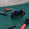  Mô hình mô tô GP Yamaha Factory Racing Team 2022 1:18 Maisto 