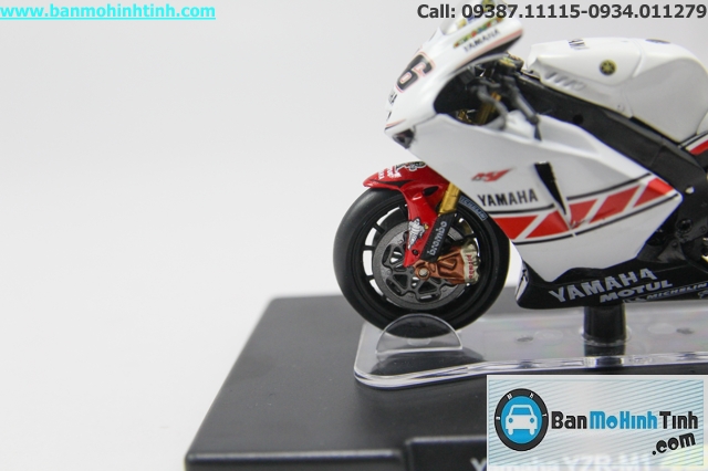 MO HINH MOTO YAMAHA YZR M1 VALENCIA 2005
