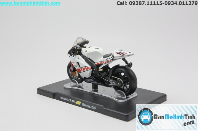 MO HINH MOTO YAMAHA YZR M1 VALENCIA 2005