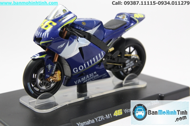 YAMAHA YZR M1 WORLD CHAMPION 2005 MO HINH MOTO YAMAHA YZR M1 WORLD CHAMPION 2005