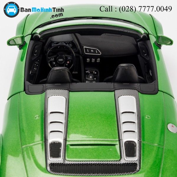 Mô hình xe Audi R8 Spyder V10 1:18 iScale