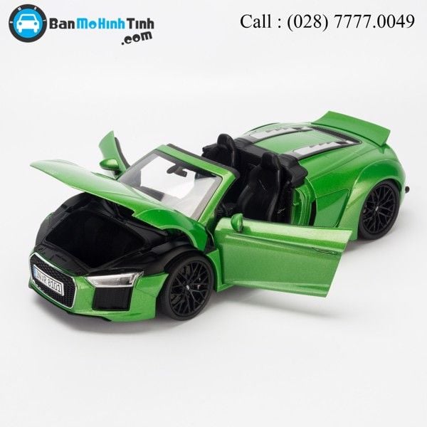 Mô hình xe Audi R8 Spyder V10 1:18 iScale