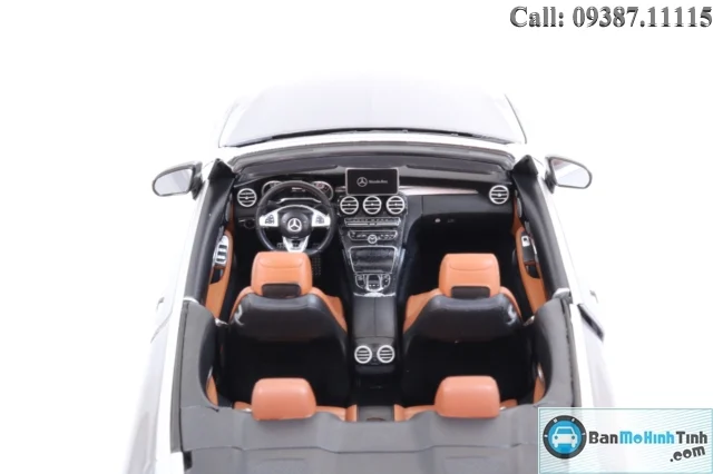  Mô hình xe Mercedes Benz C250 Cabriolet 1:18 Iscale 