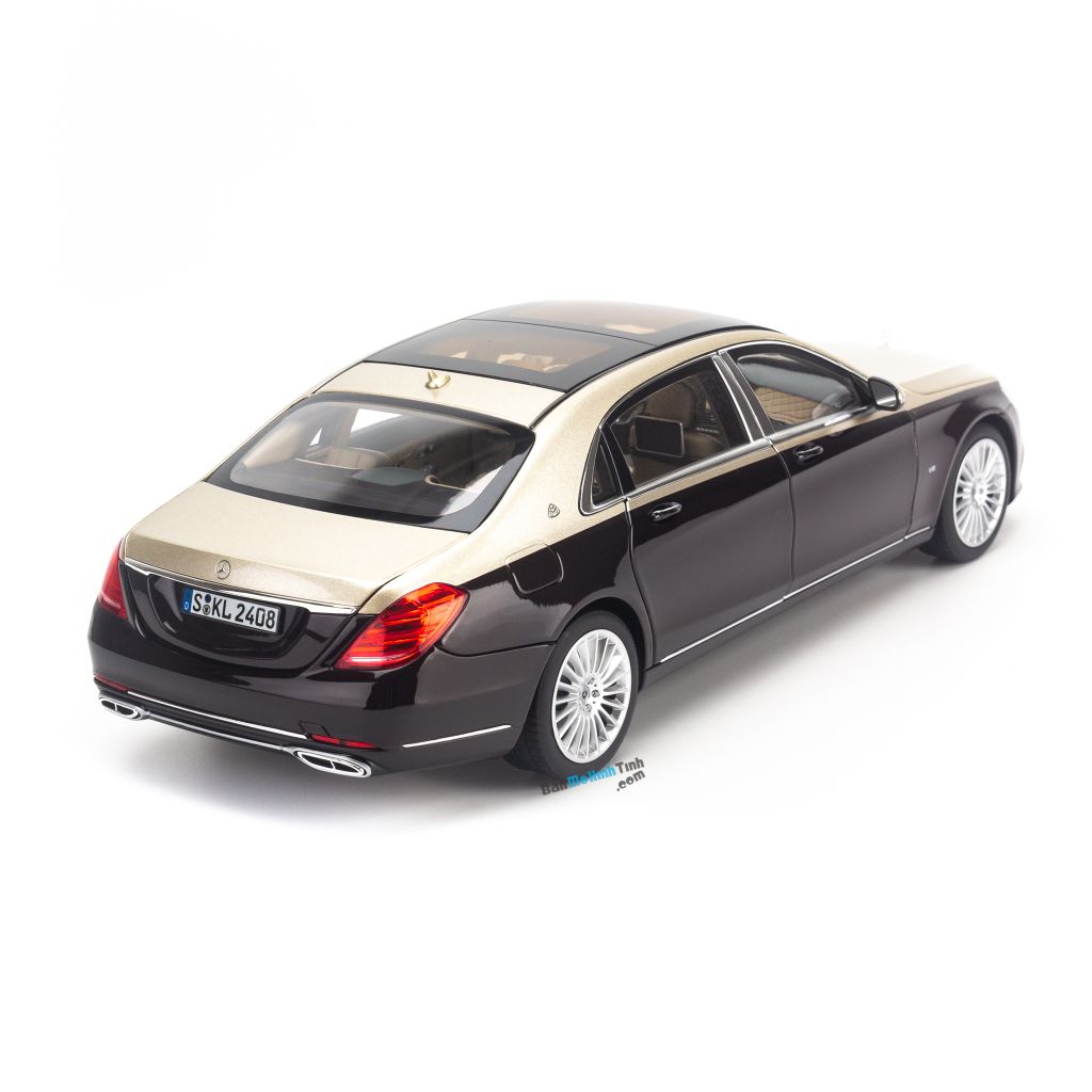 Mô hình xe Mercedes Maybach S650 W222 2019 1:18 Norev