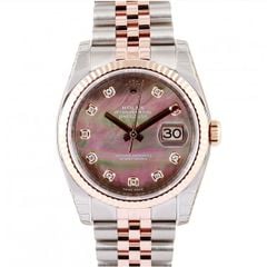 Rolex Datejust 116231 Mặt Số Xà Cừ Tím