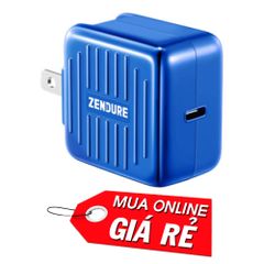 Cốc sạc Type-C 1 port 20W Zendure ZD1P20PD-B-EU