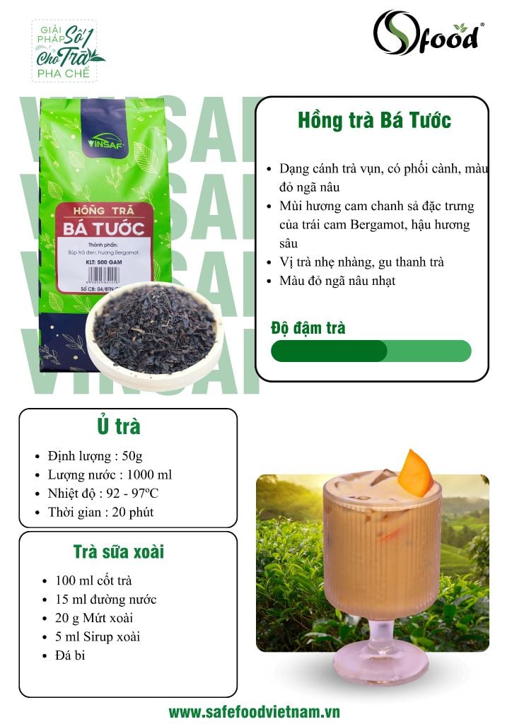  Trà sữa xoài 