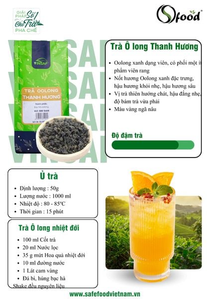  Trà olong nhiệt đới 