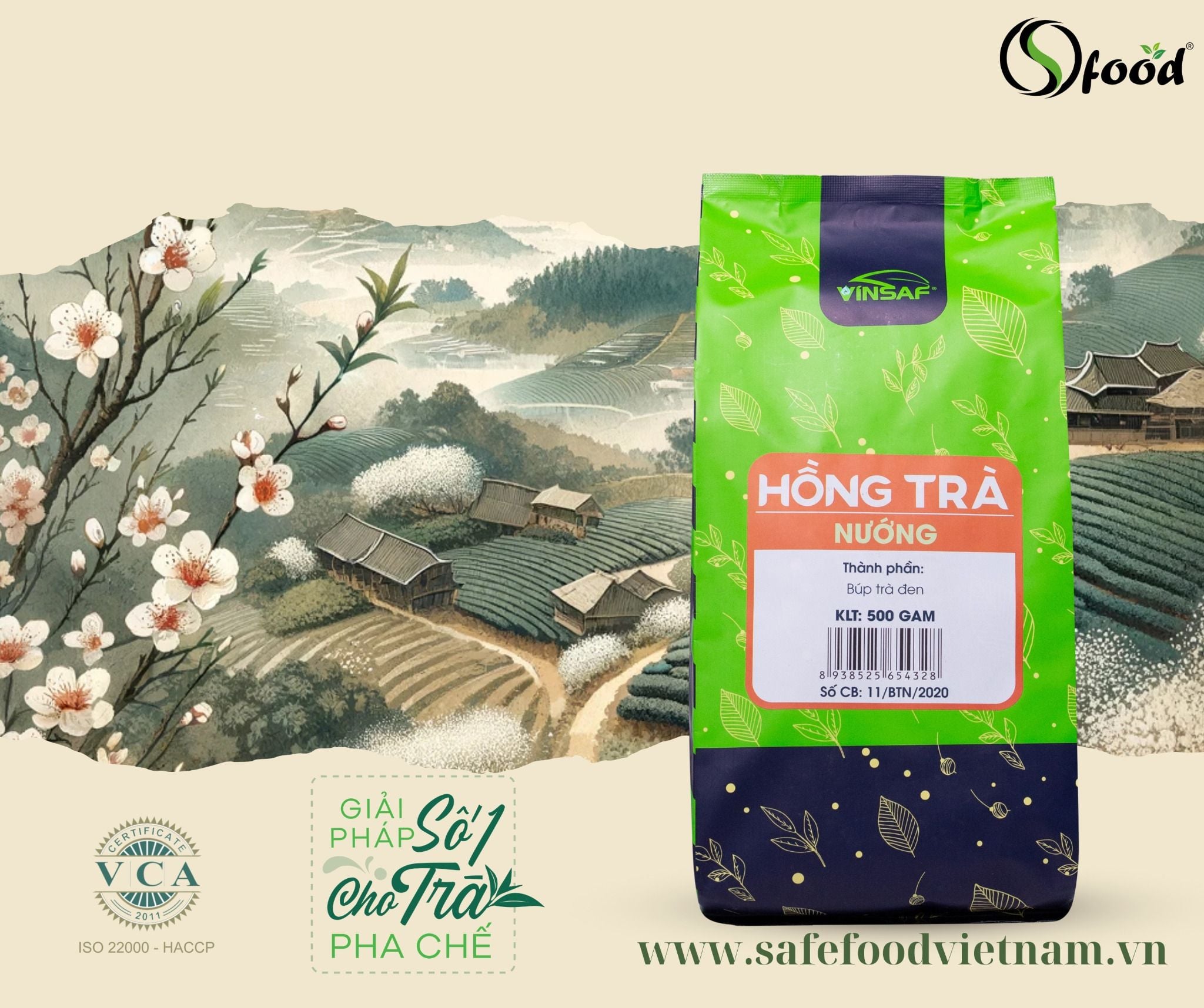  Hồng trà nướng 