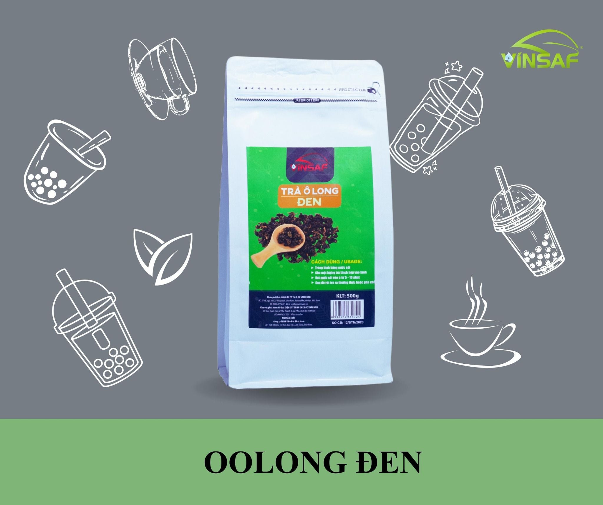  Trà ÔLong đen 