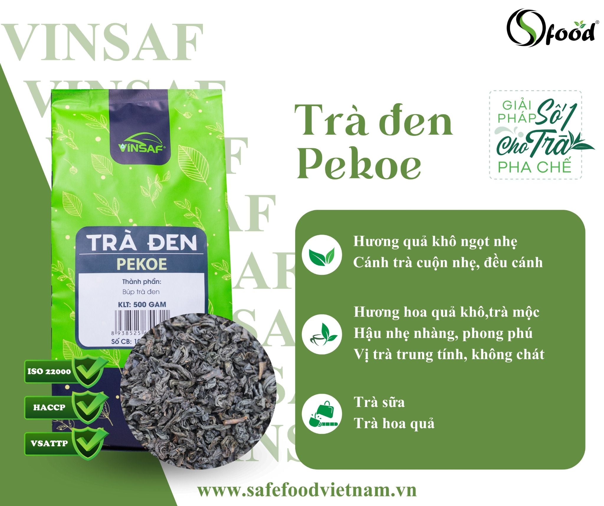  Trà đen Pekoe 