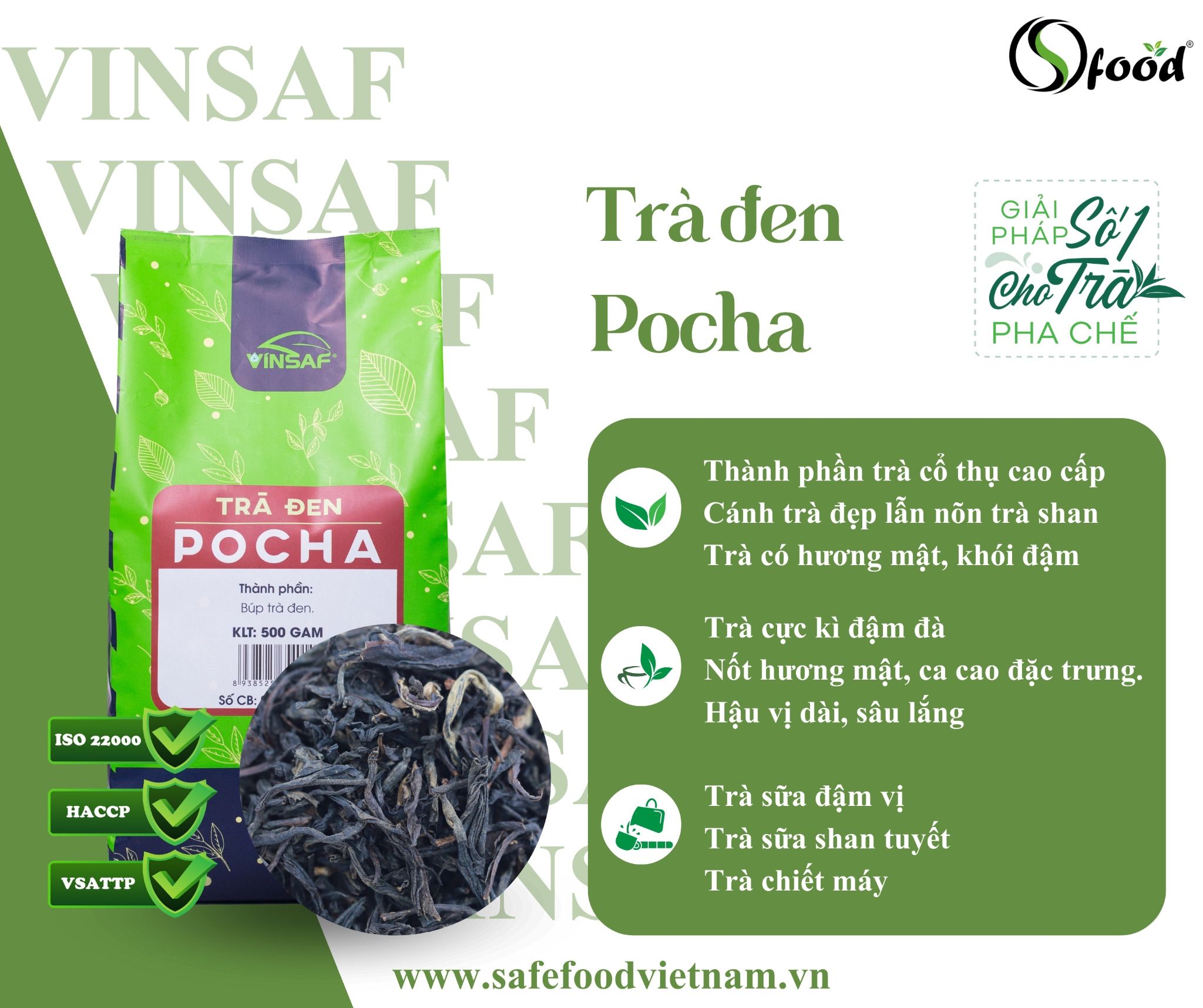  Trà đen Pocha 