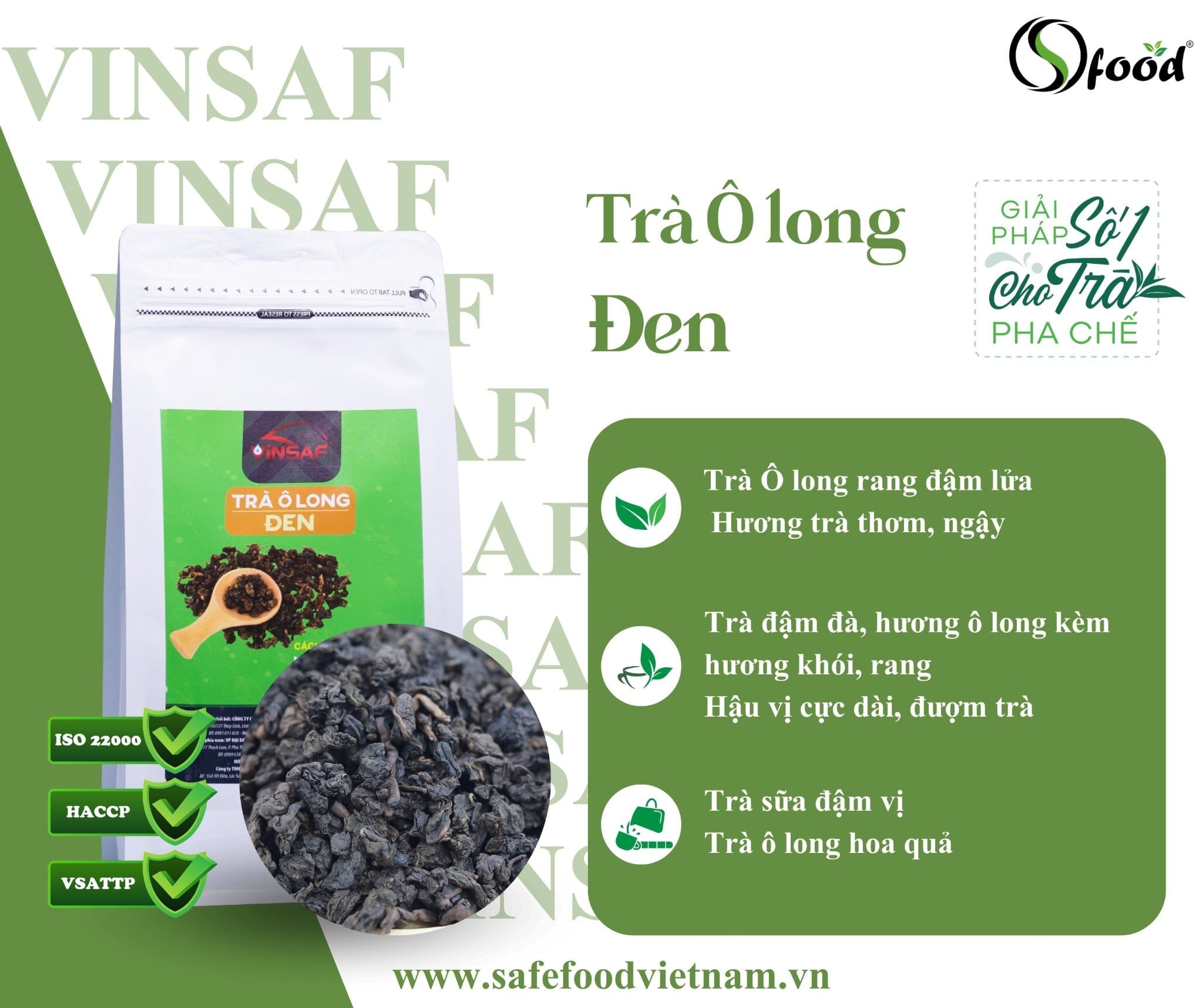  Trà ÔLong đen 