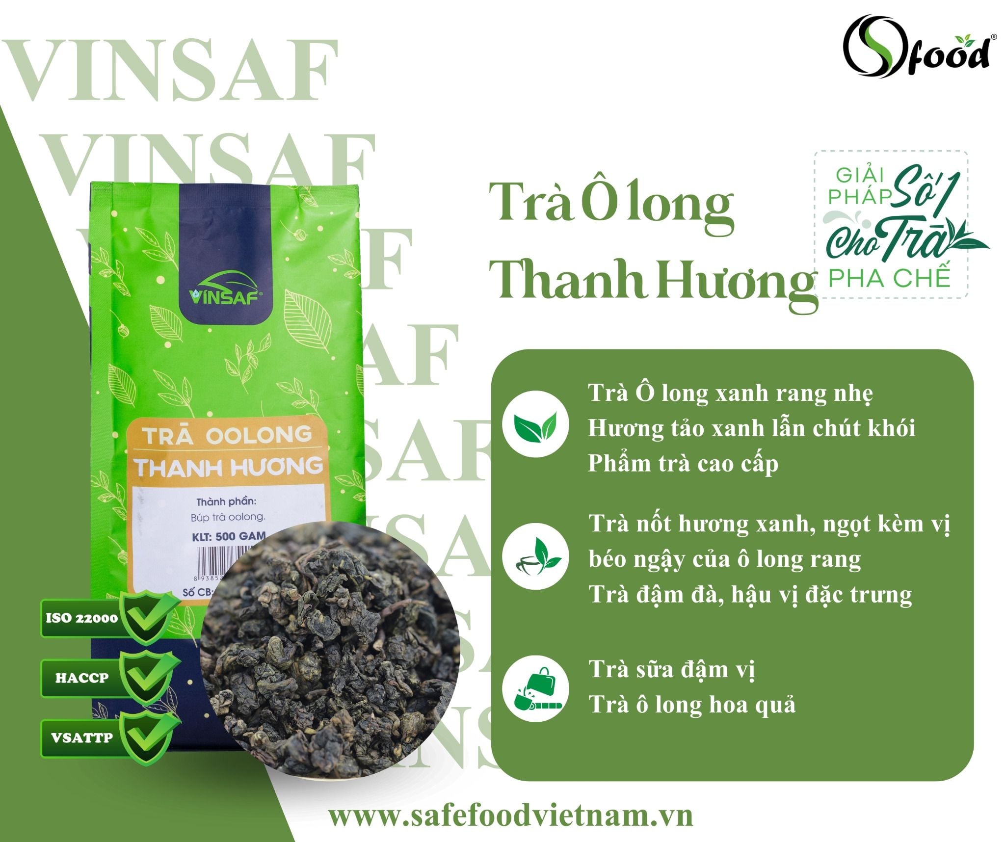  Trà ÔLong Thanh Hương 