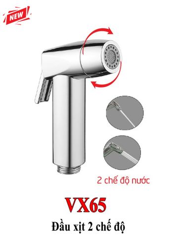  Đầu Xịt 2 chế độ VX65 