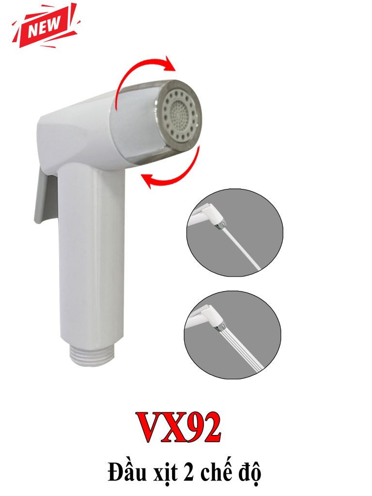  Đầu Xịt 2 chế độ VX92 