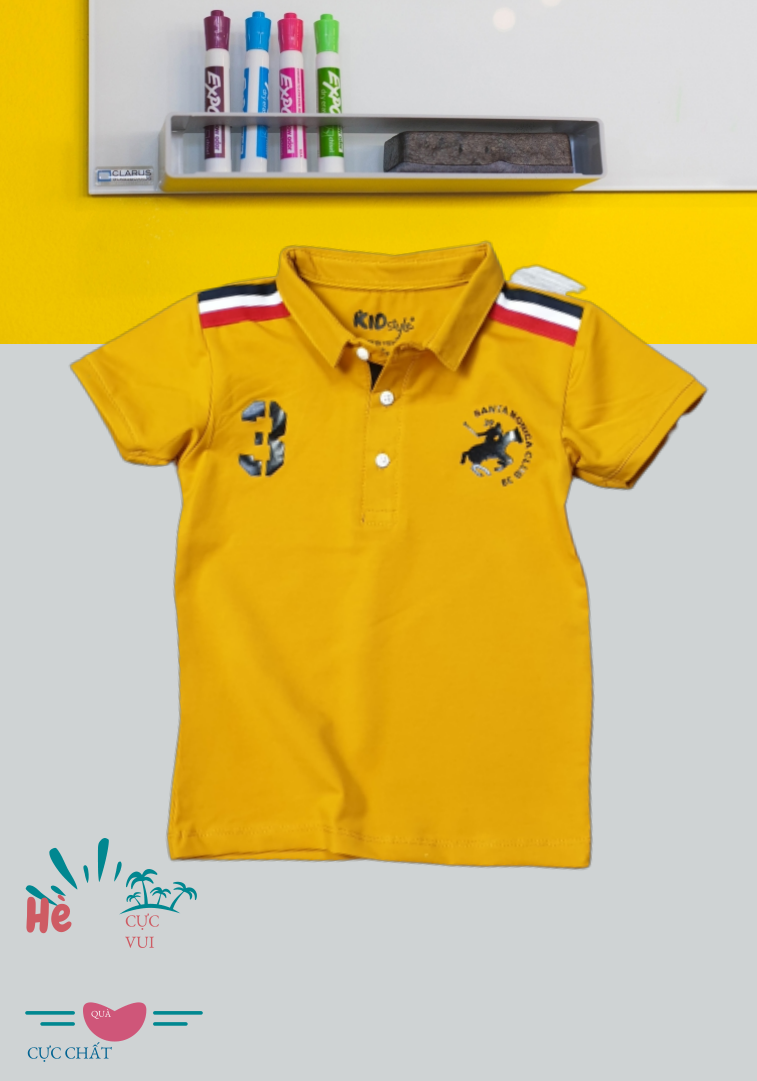 áo thun cỏ bẻ kidstyle