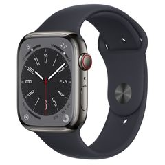 Apple Watch Series 8 - 45mm - Viền Thép - Nhập Khẩu - Nguyên Seal - Chưa Active