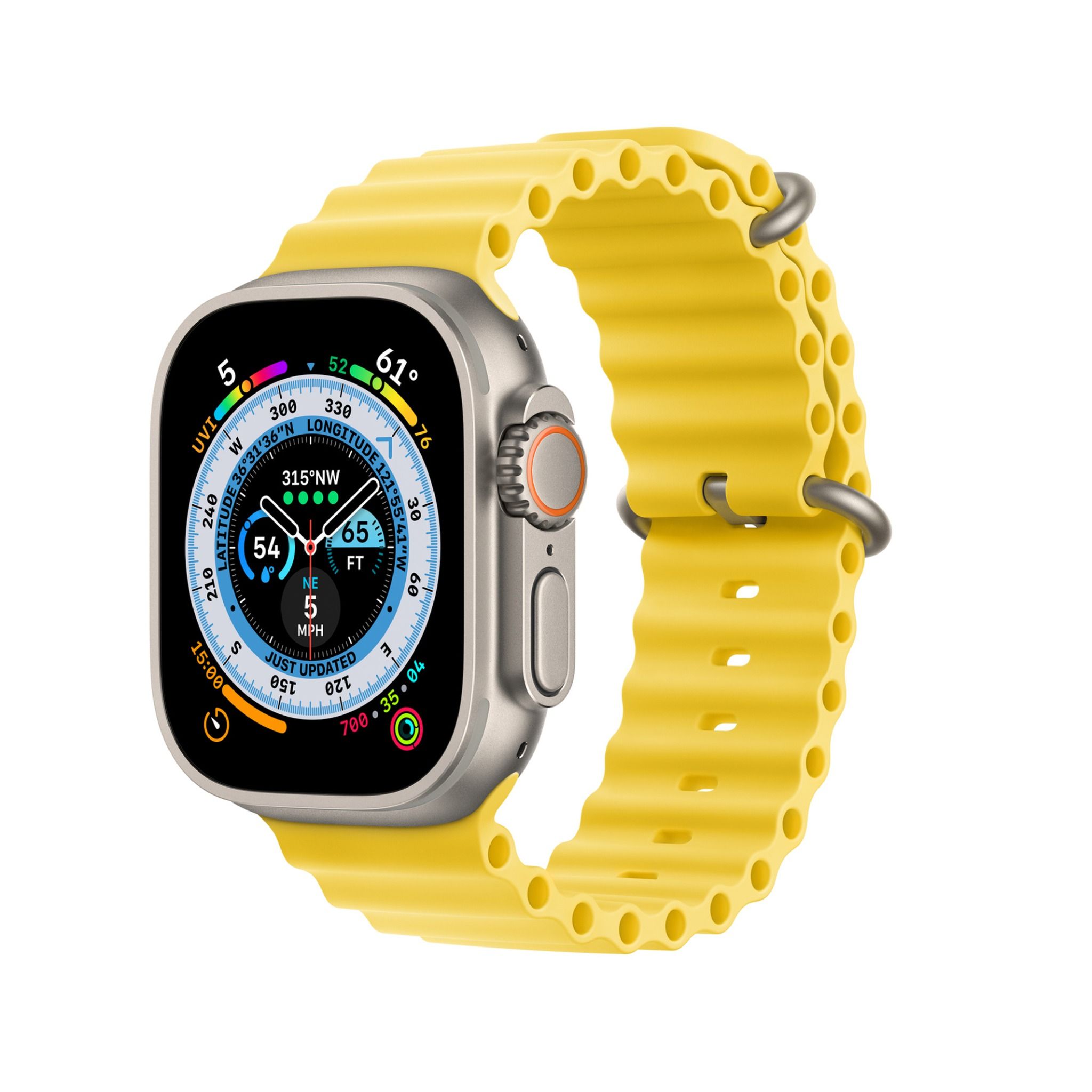 Apple Watch Ultra  49mm (LTE) - Ocean Band - Viền Titan - Nhập Khẩu - Nguyên Seal - Chưa Active