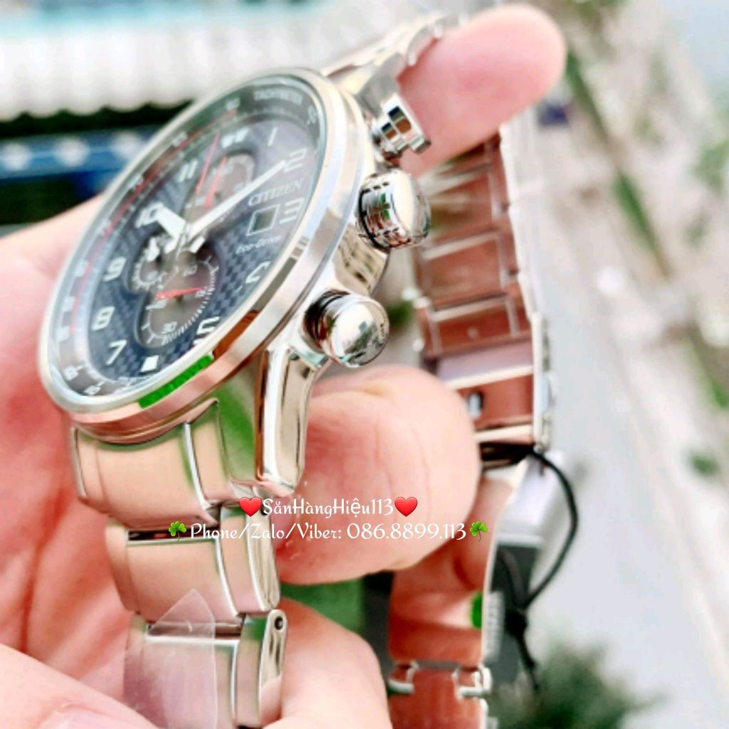 Đồng hồ nam CITIZEN CA0680-57L Blue Chronograph Men Watch – Săn