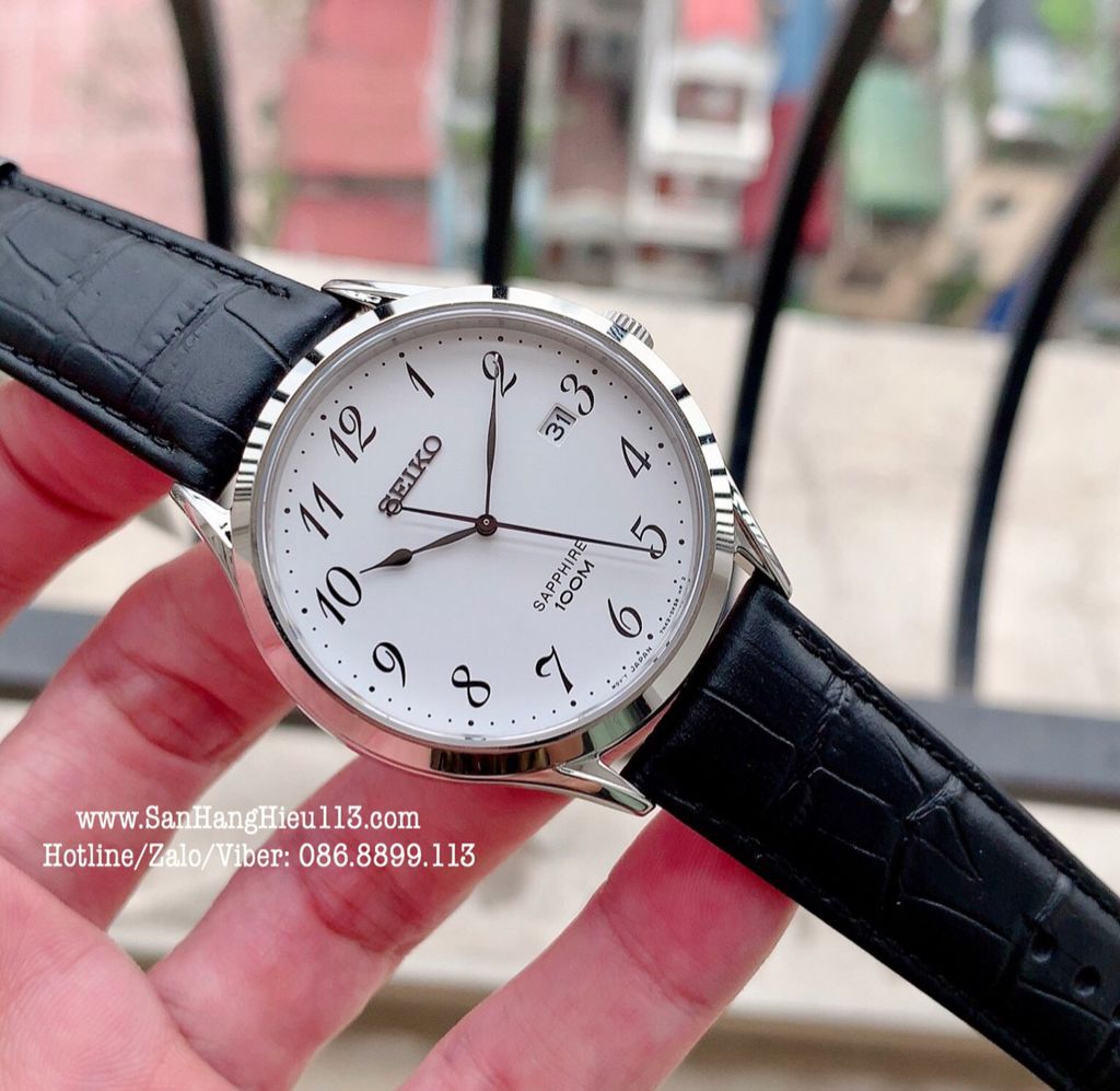 Đồng hồ nam Seiko SGEH75 Sapphire Black Leather Watches – Săn Hàng Hiệu 113