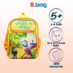 Balo Cấp 1 Fairy Tale - Ăn kế trả vàng màu Vàng B-12-098