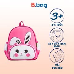 Ba lô MG Cute Animal-Thỏ B-12-011 hồng