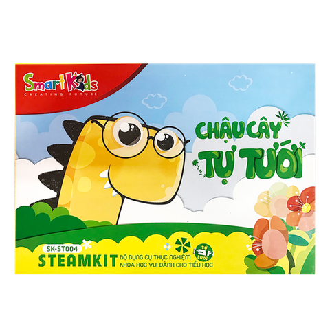 Bộ dụng cụ thực nghiệm Chậu cây tự tưới STEAMKIT SK-ST004