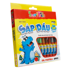 Sáp dầu Dino OP03 24 màu / hộp