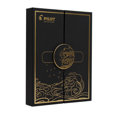 Bút bi ký Mr1 mực xanh (Thân Silver) BP-MR1-M-SID-L