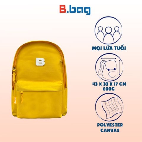 Ba lô thời trang Be Unique B-016 Vàng