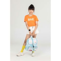 Balo cấp 2 Pastel-love B-12-076 xanh