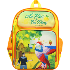 Balo Cấp 1 Fairy Tale - Ăn kế trả vàng màu Vàng B-12-098