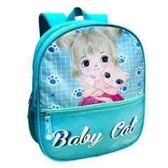 Ba lô mẫu giáo Toy Station-Baby Cat B-008 Xanh nhạt