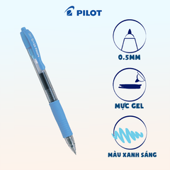 Bút gel G-2 mực xanh SB BL-G2-5-SB