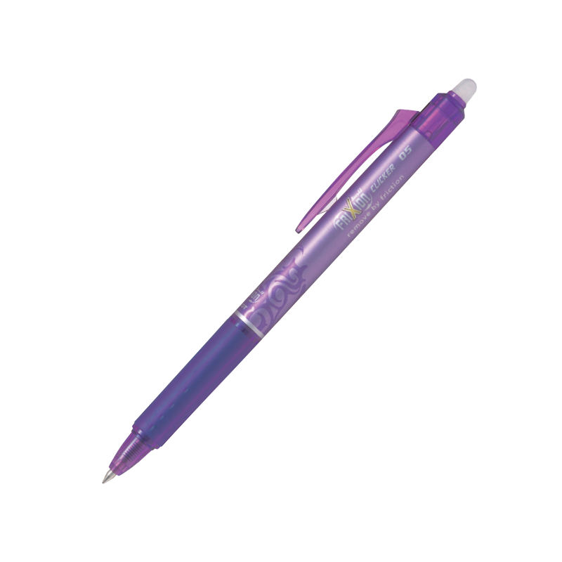 Bút xóa được Frixion ball Clicker mực tím BLRT-FR5-V-ME