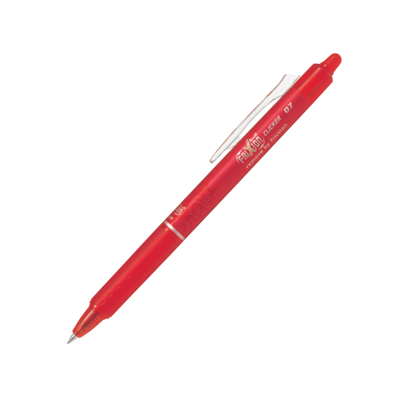Bút xóa được Frixion ball Clicker mực đỏ BLRT-FR5-R-ME