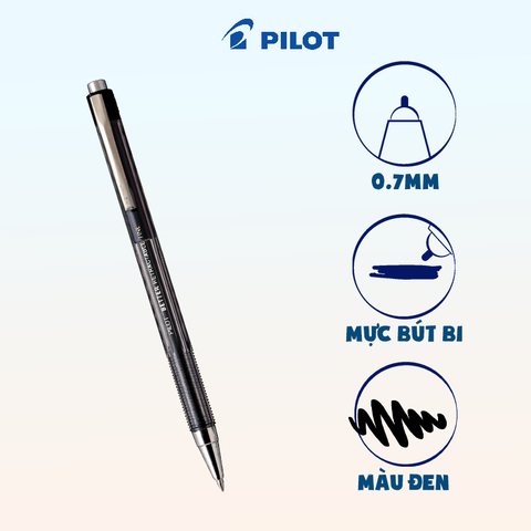 Bút bi Better Retractable mực đen BP-145-F-B