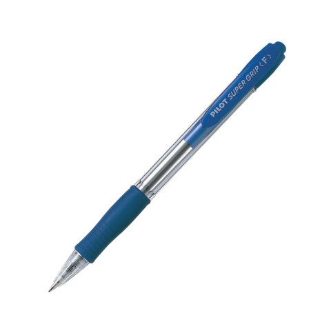 Bút bi Super Grip mực xanh BPGP-10R-F-L