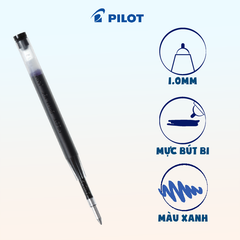 Ruột bút bi MR mực xanh - BRFN-10M-L (12 cây-hộp), tip 1.0mm