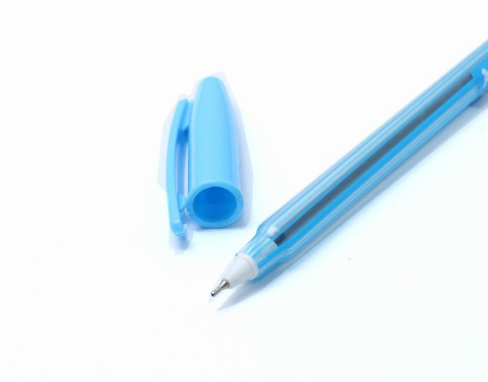 Bút bi dạng nắp H-034 xanh