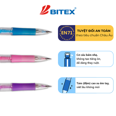 Bút chì bấm (0.5mm) MP04 (24 cây/hộp)