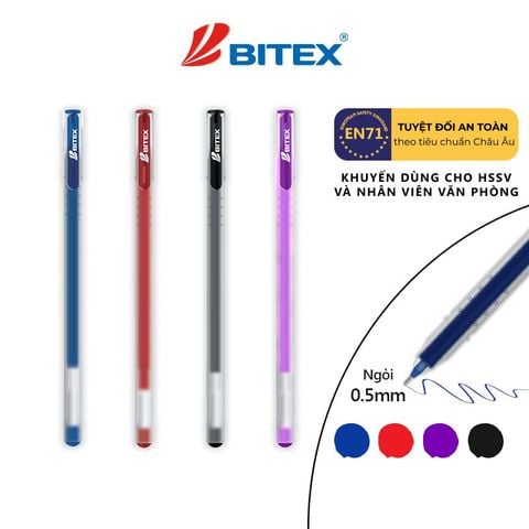 Bút gel G04 0.5mm (12 cây/hộp)