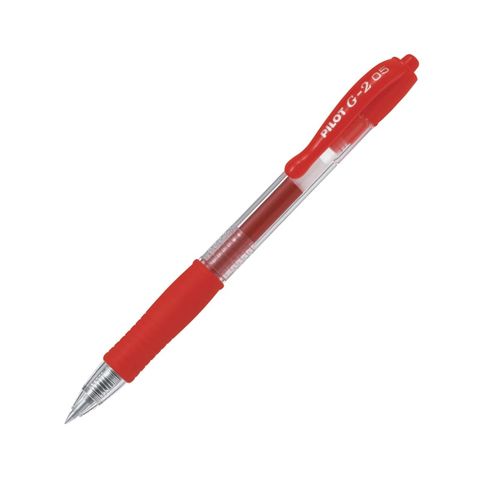 Bút gel G-2 mực đỏ BL-G2-5-R