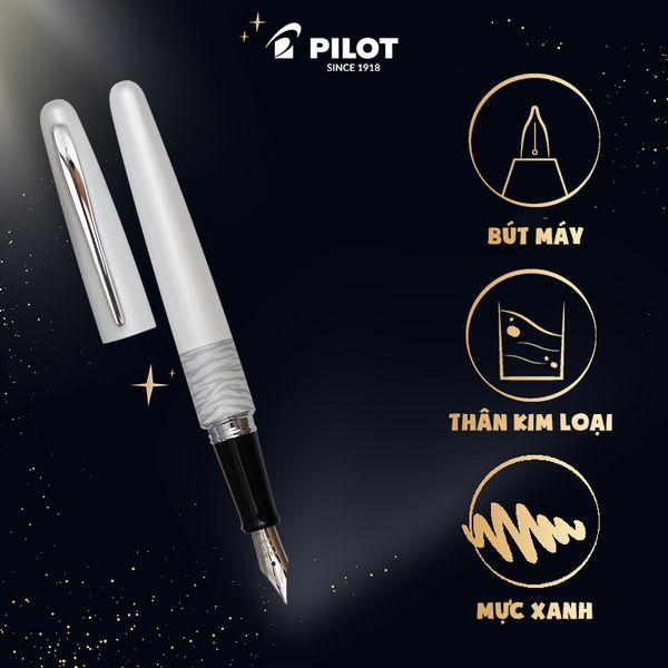 Bút máy ký Pilot Mr2 FP-MR2-M-WTG, tip 1.0mm