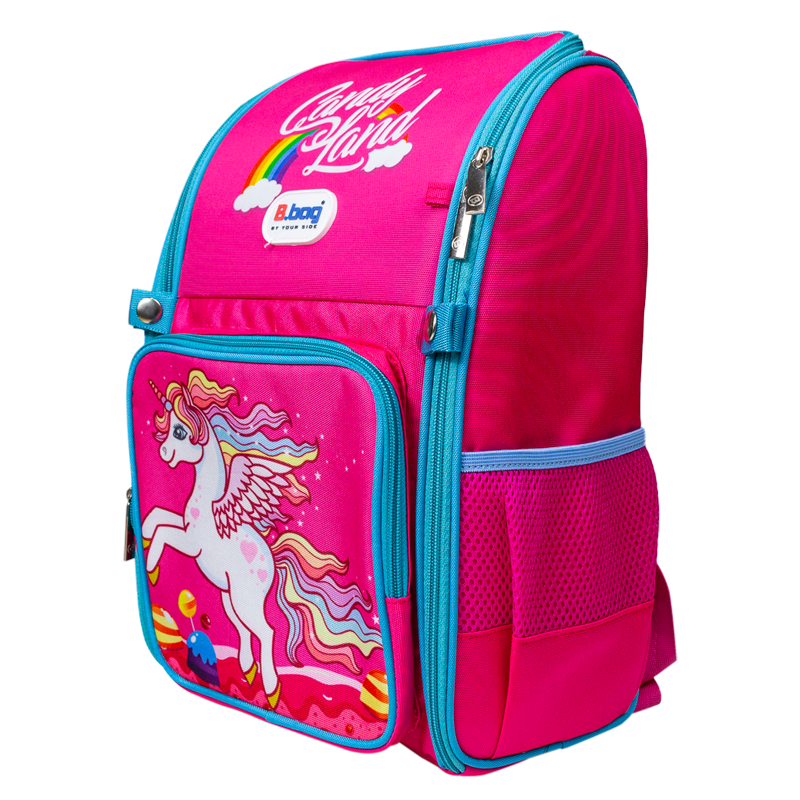 Balo Chống Gù Adventure Box-Candy Land B-12-117 Hồng