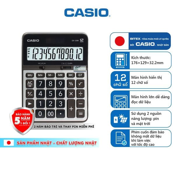 Máy tính Casio DX-120B