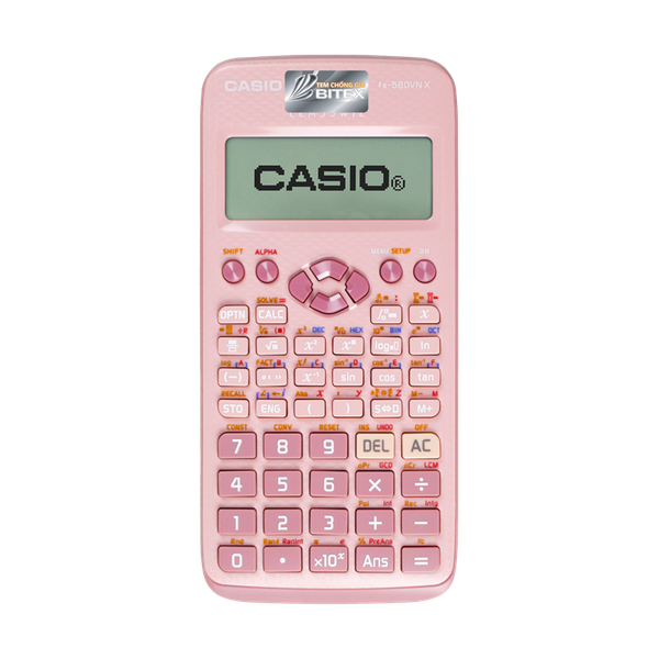 Máy tính Casio fx-580VN X PK  Màu Hồng