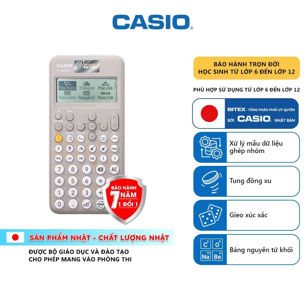 Máy tính Casio Fx-880BTG